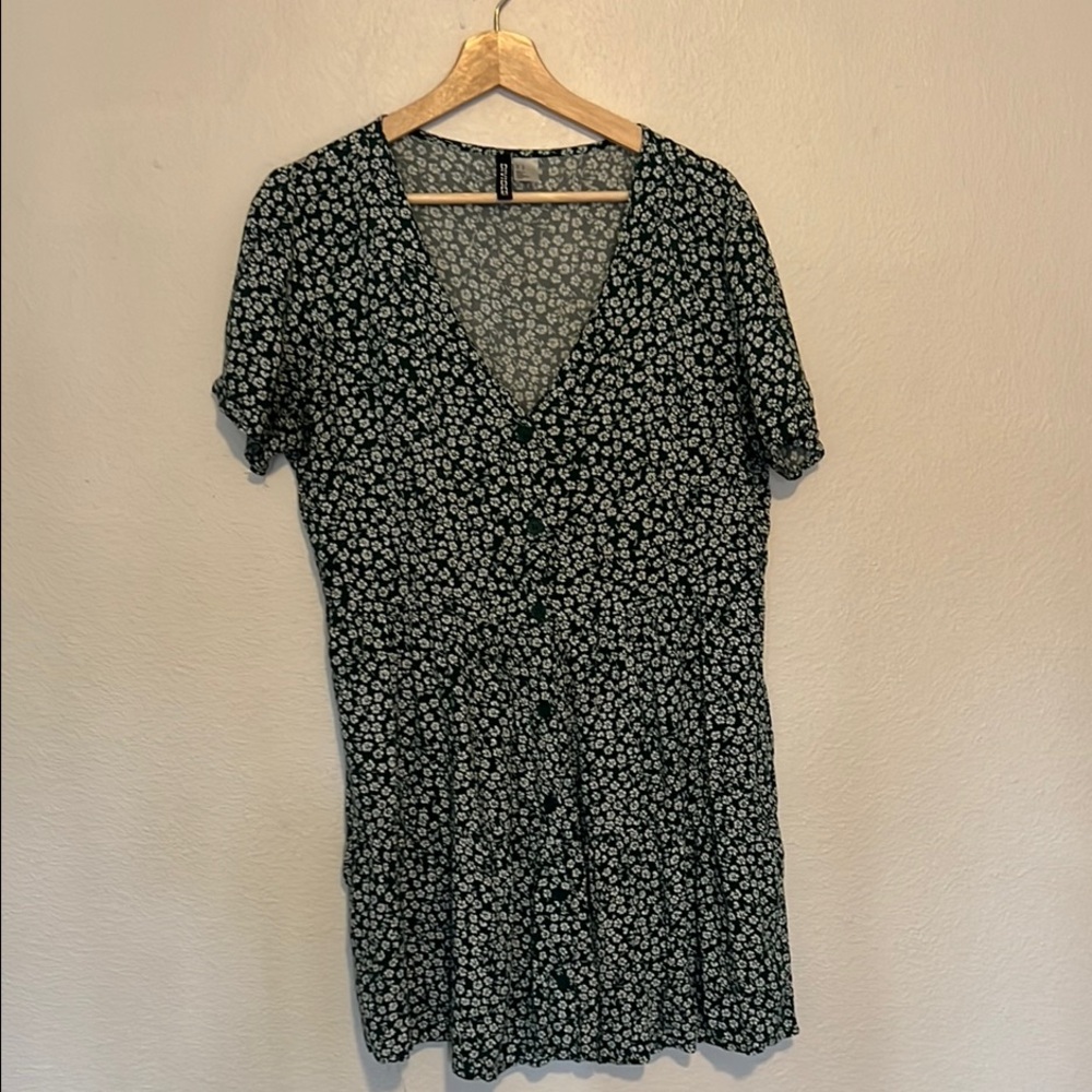 Green Floral Sundress